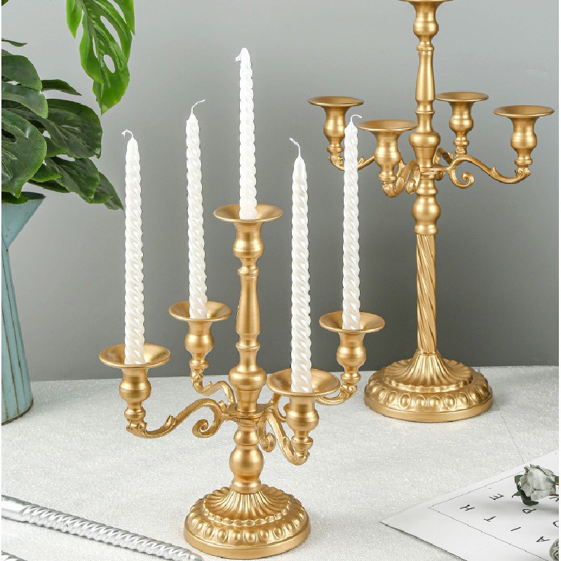 Luxury Candle Supplies Usa - เชิงเทียนวินเทจสำหรับตกแต่งโต๊ะงานแต่งงาน เชิงเทียนสำหรับห้องนั่งเล่น ดีไซน์หรูหรา ของตกแต่งงานปาร์ตี้