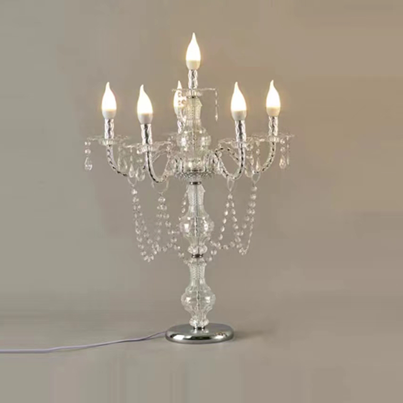 Luxury Candle Supplies Usa - โคมไฟเทียนสมัยใหม่ โคมไฟตกแต่งงานแต่งงาน โคมไฟตั้งโต๊ะหรูหรา โคมไฟห้องนั่งเล่น ไฟเทียนสุดหรู อุปกรณ์ตกแต่งสวยงาม