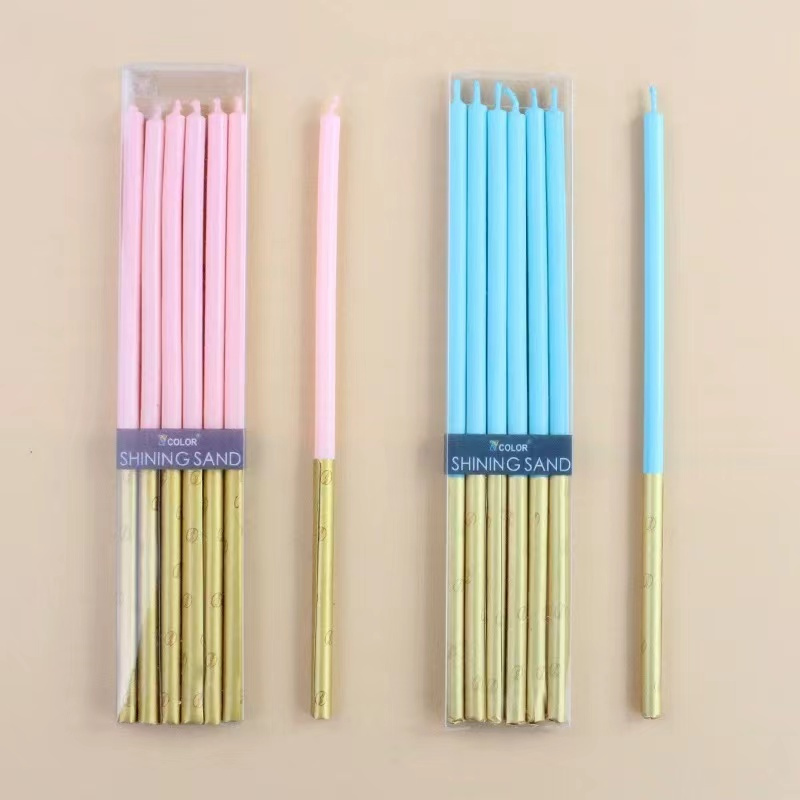 6 ชิ้นยาวเทียนวันเกิดเค้กตกแต่ - Luxury Candle Supplies Usa บทวิจารณ์และราคา