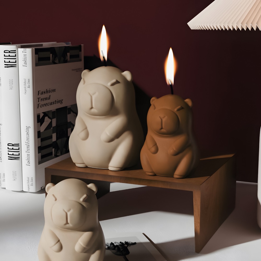 ยืน Capybara กลิ่นเทียนแม่พิมพ - Candle Supplies Store บทวิจารณ์และราคา