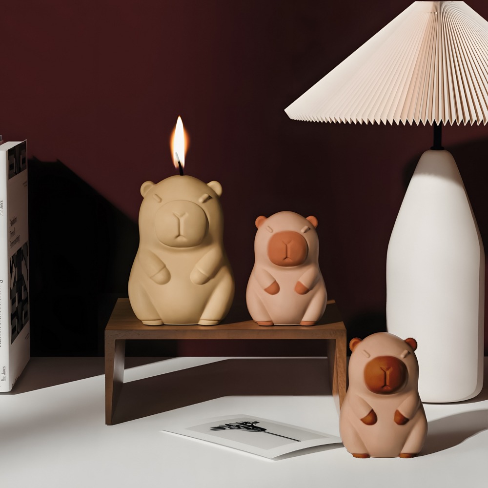 ยืน Capybara กลิ่นเทียนแม่พิมพ - Candle Supplies Store บทวิจารณ์และราคา