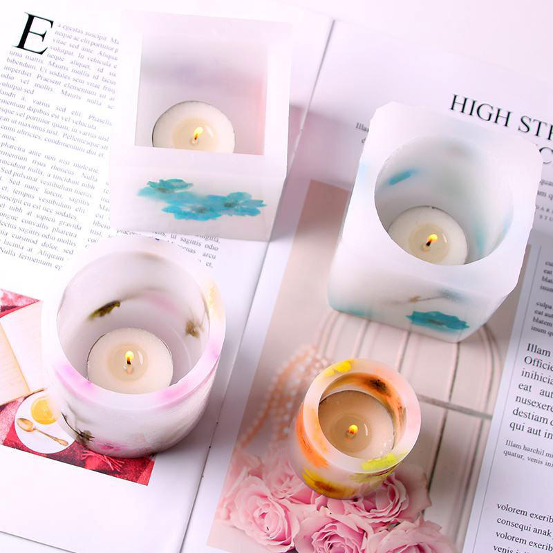 Windproof Waxถ้วยอะคริลิคแม่พิ - Candle Supplies Store บทวิจารณ์และราคา
