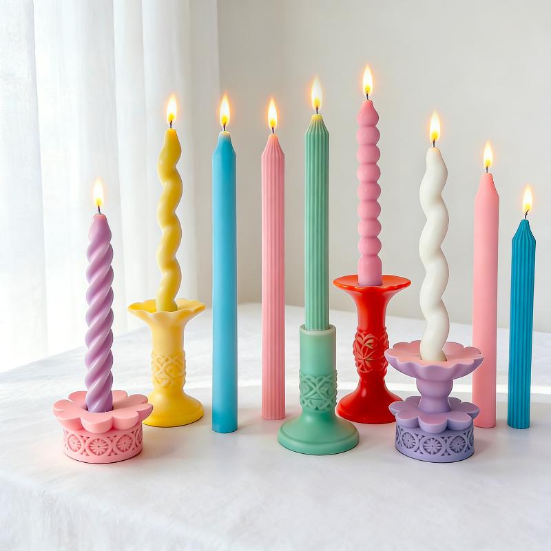 แม่พิมพ์เทียนซิลิโคนแบบเกลียวย - Candle Supplies Store บทวิจารณ์และราคา