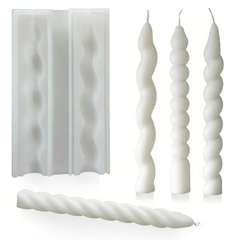 แม่พิมพ์เทียนซิลิโคนแบบเกลียวย - Candle Supplies Store บทวิจารณ์และราคา