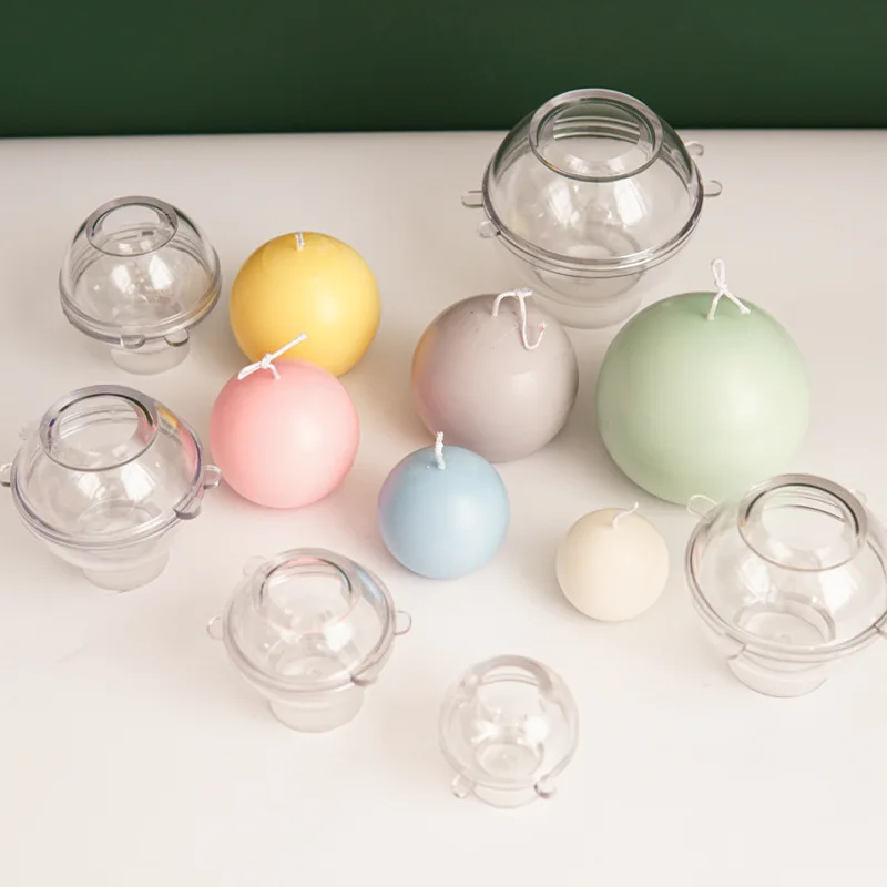 5-8 ซม.ทรงกลมเทียนแม่พิมพ์พลาส - Candle Supplies Store บทวิจารณ์และราคา