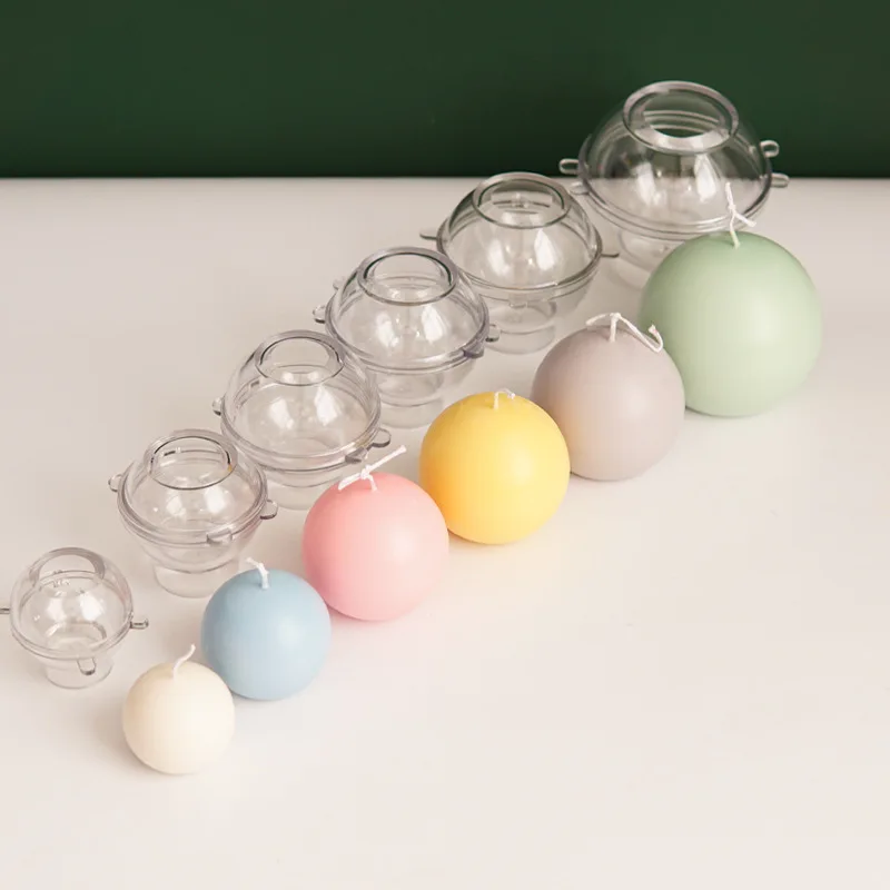 5-8 ซม.ทรงกลมเทียนแม่พิมพ์พลาส - Candle Supplies Store บทวิจารณ์และราคา