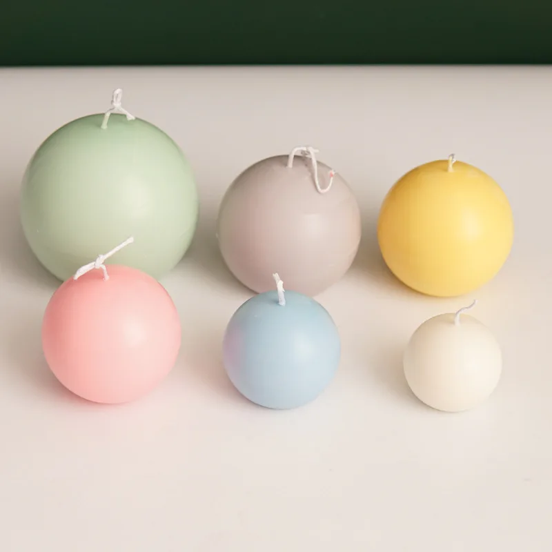 5-8 ซม.ทรงกลมเทียนแม่พิมพ์พลาส - Candle Supplies Store บทวิจารณ์และราคา