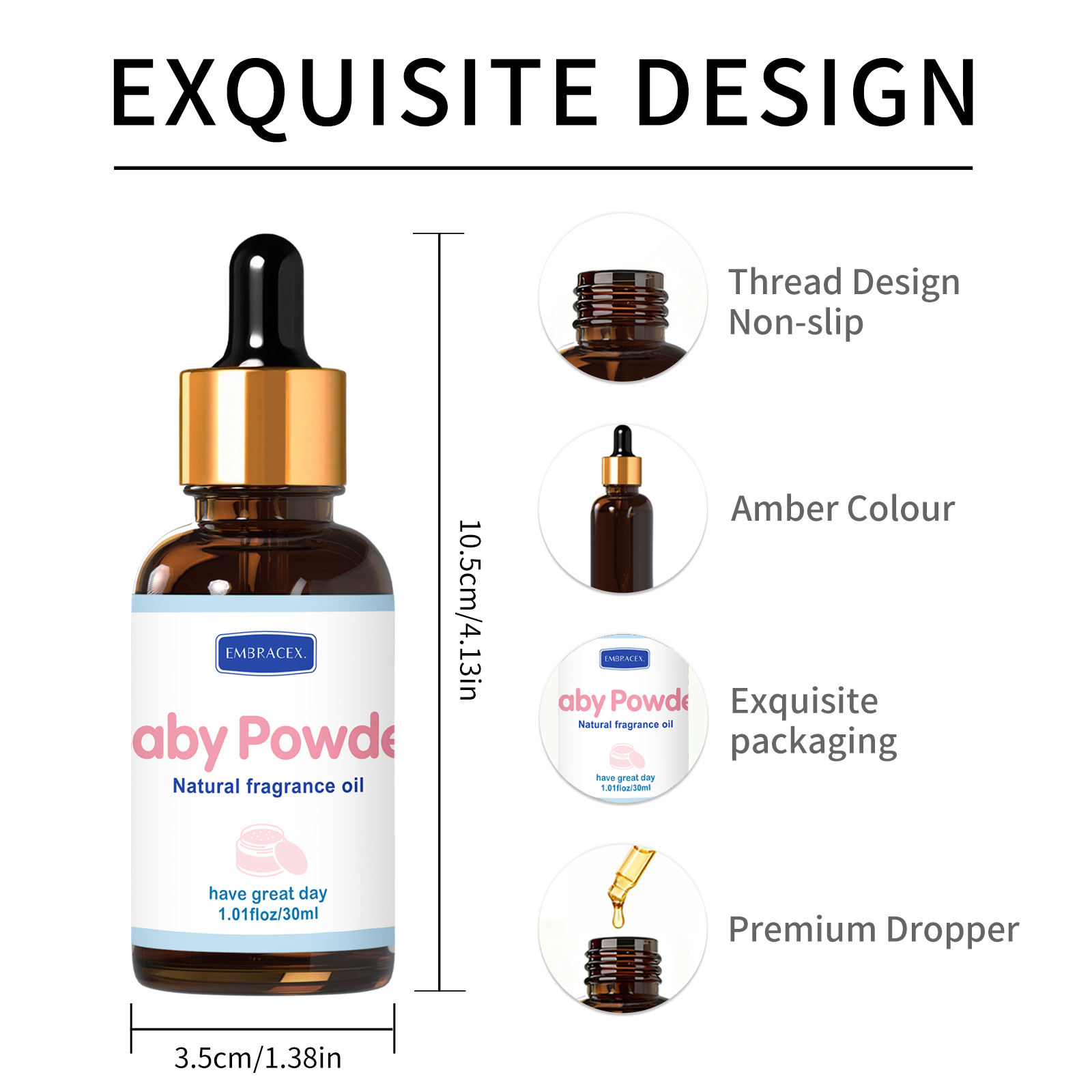 น้ำมันหอมระเหยเบบี้พาวเดอร์ 30 - Candle Supplies Fragrance Oil บทวิจารณ์และราคา