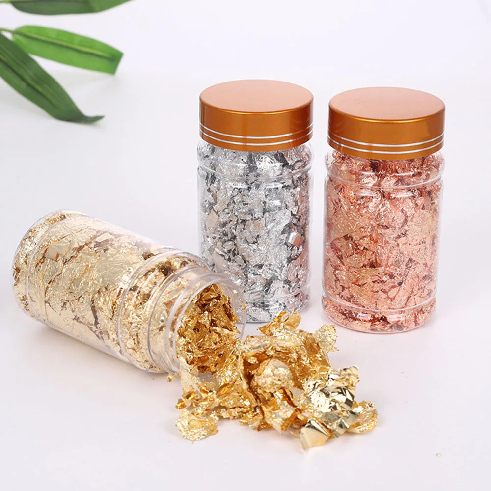 หลายสีเทียนเลื่อมทองฟอยล์หอม D - Luxury Candle Supplies Usa บทวิจารณ์และราคา