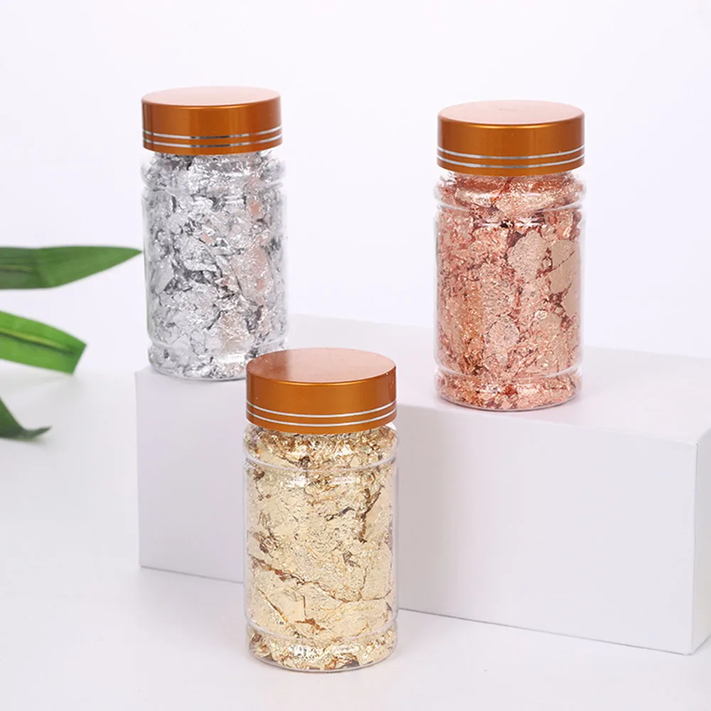 หลายสีเทียนเลื่อมทองฟอยล์หอม D - Luxury Candle Supplies Usa บทวิจารณ์และราคา