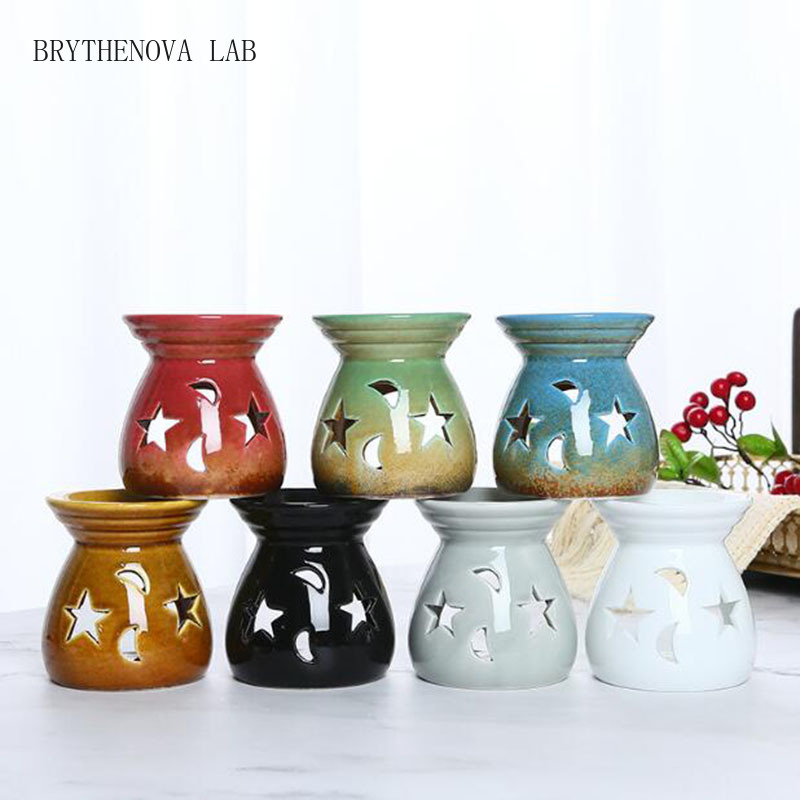 เตาเผาเซรามิกทรงดาวพระจันทร์กล - Candle Supplies Fragrance Oil บทวิจารณ์และราคา