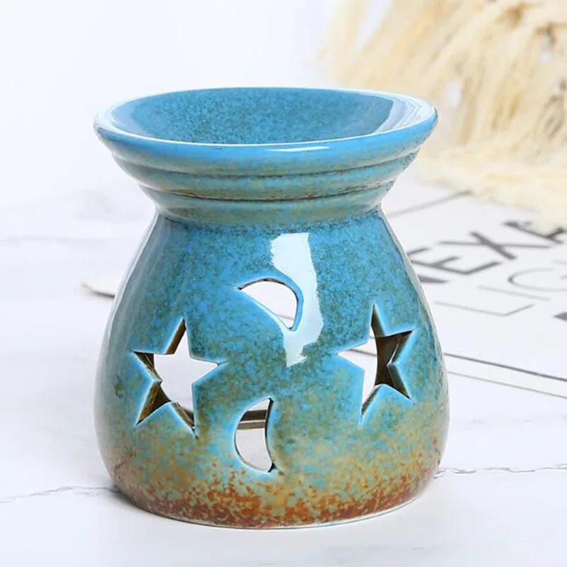 เตาเผาเซรามิกทรงดาวพระจันทร์กล - Candle Supplies Fragrance Oil บทวิจารณ์และราคา