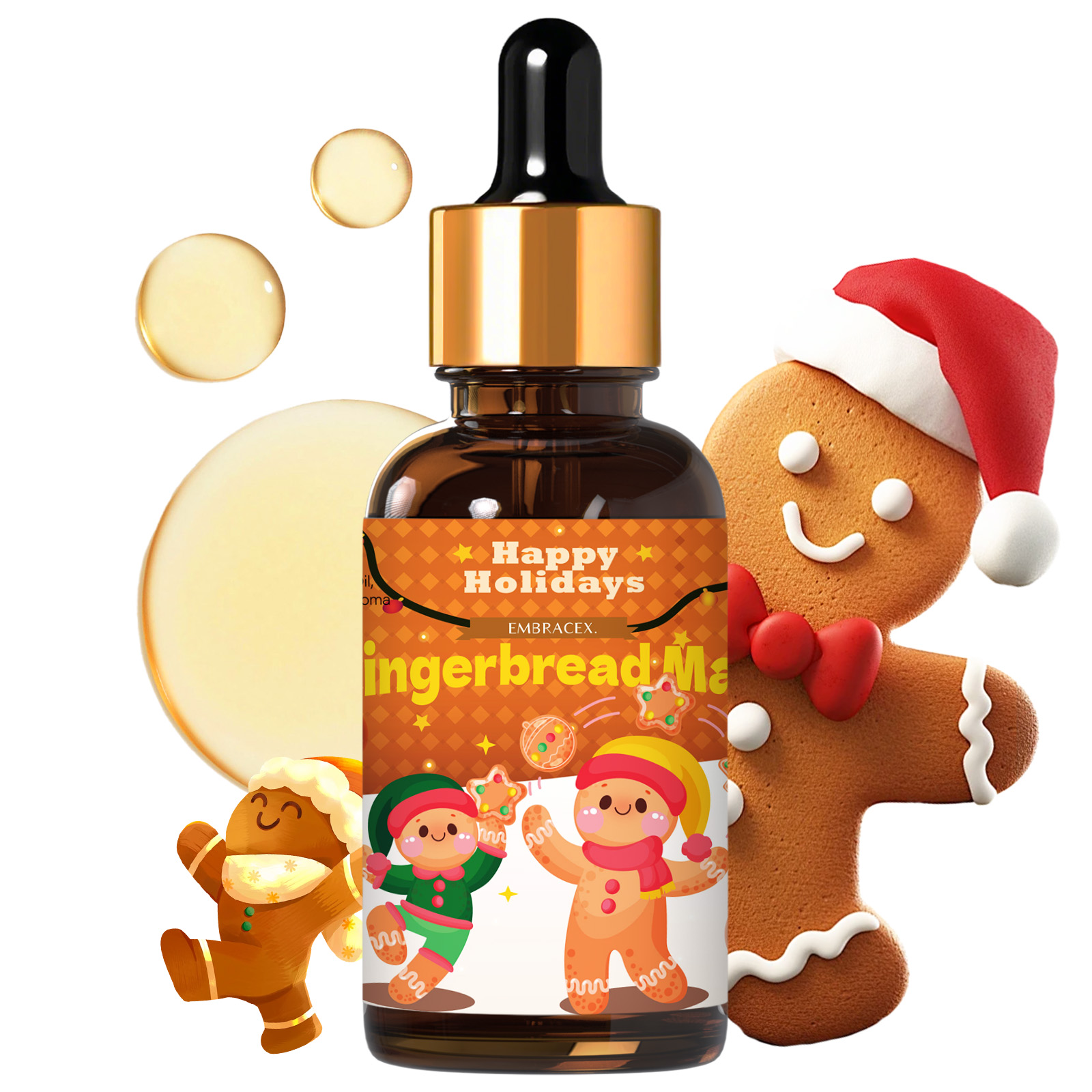น้ำมันหอมระเหยรูปคนขนมปังขิง 3 - Candle Supplies Fragrance Oil บทวิจารณ์และราคา