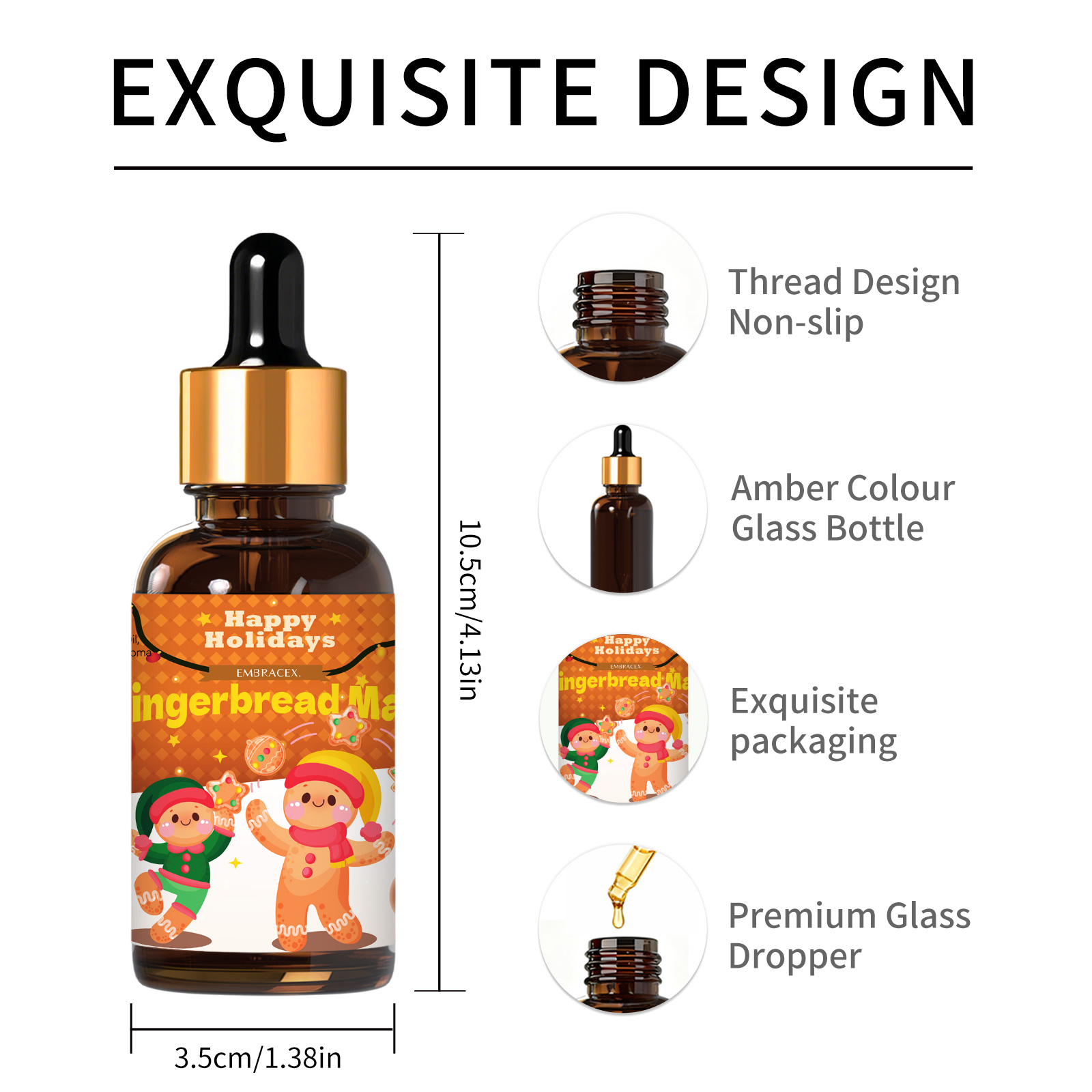 น้ำมันหอมระเหยรูปคนขนมปังขิง 3 - Candle Supplies Fragrance Oil บทวิจารณ์และราคา
