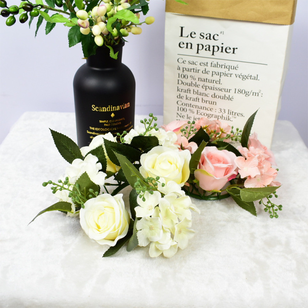 พวงกุหลาบประดิษฐ์ตกแต่งดอกไม้ส - Luxury Candle Supplies Usa บทวิจารณ์และราคา